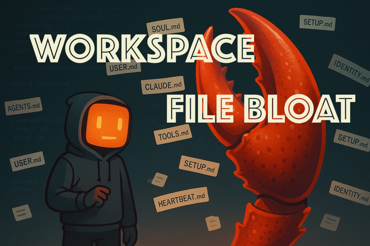 Workspace file management for AI agents